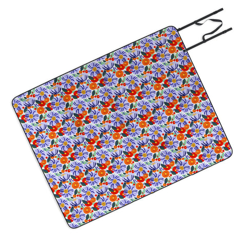 83 Oranges Alia Picnic Blanket