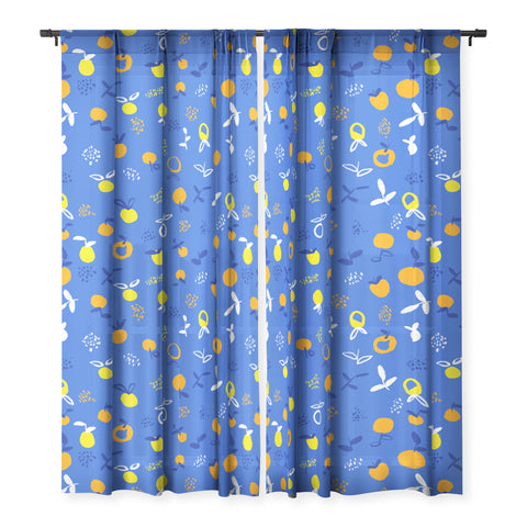 83 Oranges Always Summer In Good Company Sheer Non Repeat