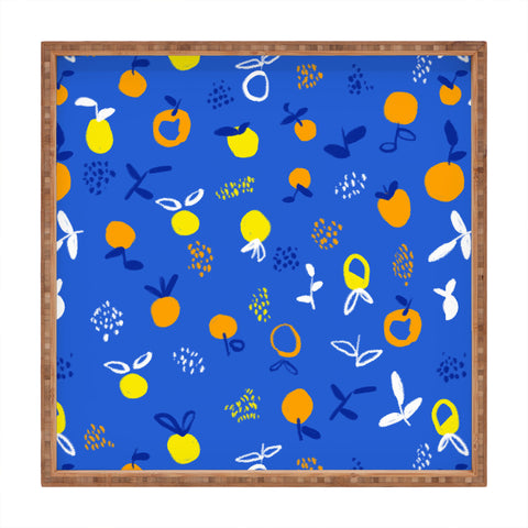 83 Oranges Always Summer In Good Company Square Tray