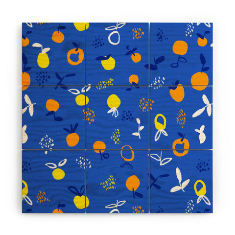 83 Oranges Always Summer In Good Company Wood Wall Mural