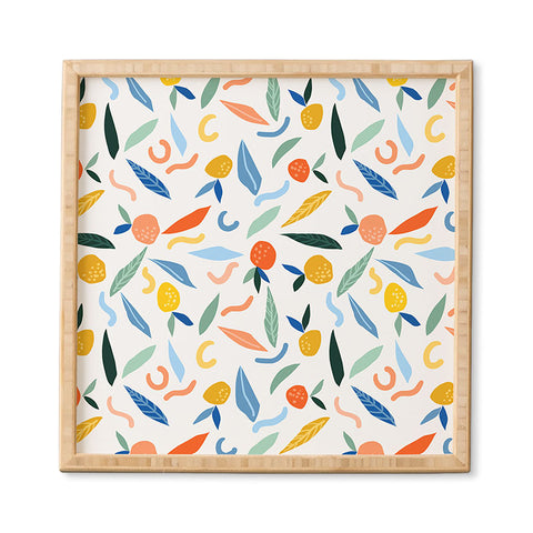 83 Oranges Art Is To Give Life A Shape Framed Wall Art