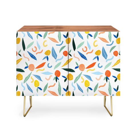 83 Oranges Art Is To Give Life A Shape Credenza
