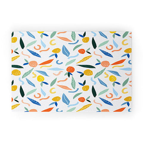 83 Oranges Art Is To Give Life A Shape Welcome Mat
