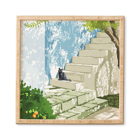 83 Oranges Being a person Framed Wall Art