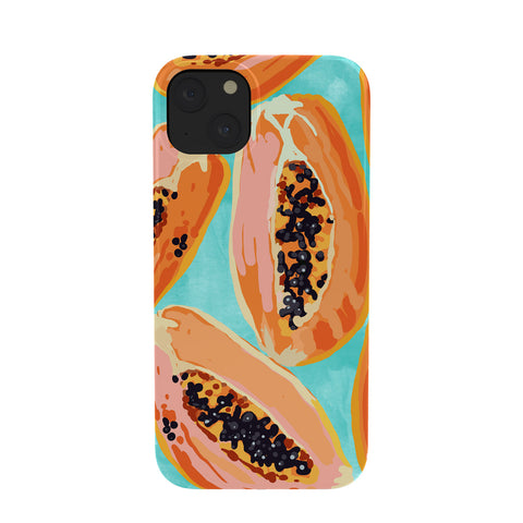 83 Oranges Big Papaya Watercolor Painting Phone Case