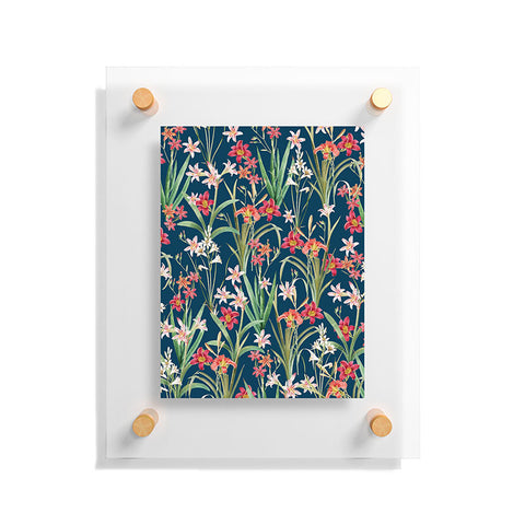 83 Oranges Blossom Botanical Floating Acrylic Print