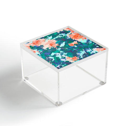 83 Oranges Blossomed Garden Acrylic Box