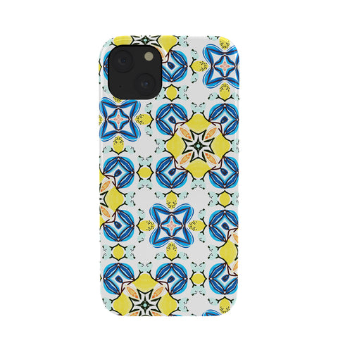 83 Oranges Blue and Yellow Tribal Phone Case