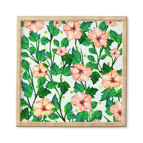 83 Oranges Blush Blossom Framed Wall Art