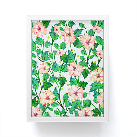 83 Oranges Blush Blossom Framed Mini Art Print