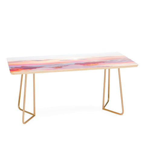 83 Oranges Blush Clouds Coffee Table