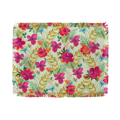 83 Oranges Bon heur Throw Blanket