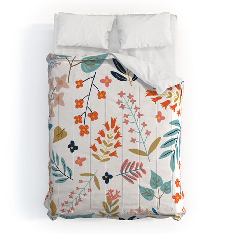 83 Oranges Botanical Harmony Comforter