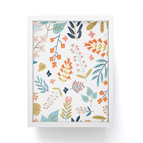 83 Oranges Botanical Harmony Framed Mini Art Print