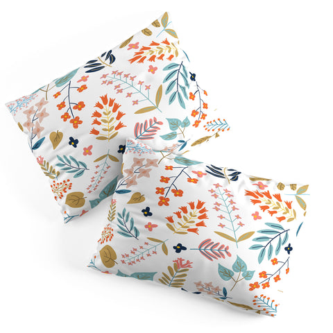 83 Oranges Botanical Harmony Pillow Shams