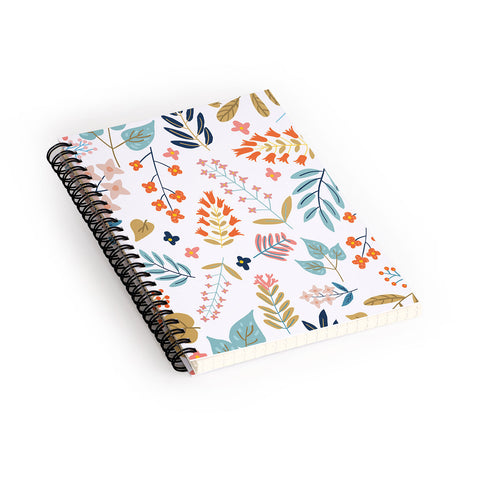 83 Oranges Botanical Harmony Spiral Notebook