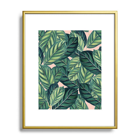 83 Oranges Botany Metal Framed Art Print