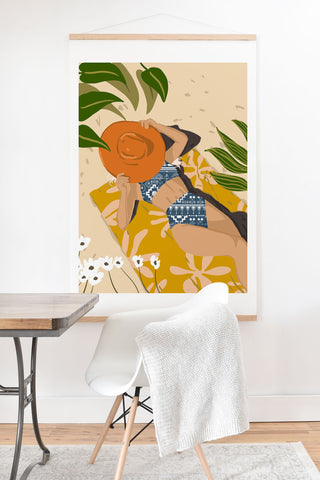 83 Oranges Bring Your Own Sunshine Art Print And Hanger