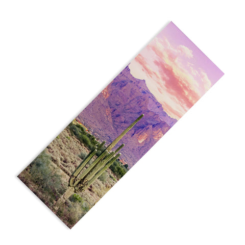 83 Oranges Cactus Sunset Yoga Mat