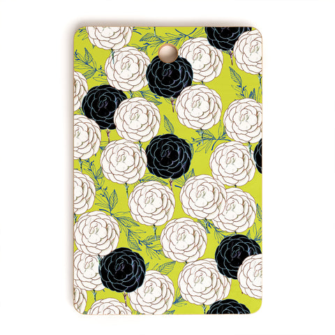 83 Oranges Carnations Cutting Board Rectangle