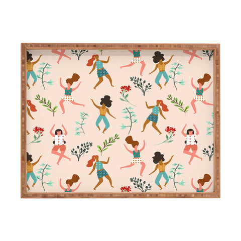 83 Oranges Central Park Zumba Rectangular Tray