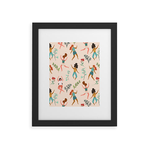 83 Oranges Central Park Zumba Framed Art Print
