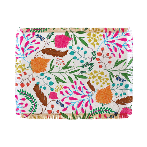 83 Oranges Charm Throw Blanket