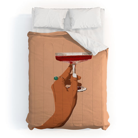 83 Oranges Cheers to Love Comforter