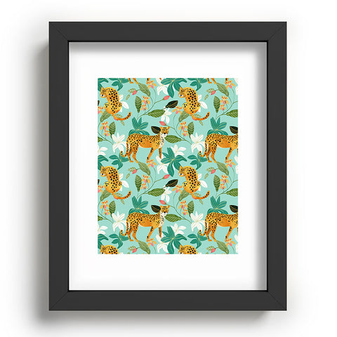 83 Oranges Cheetah Jungle Recessed Framing Rectangle