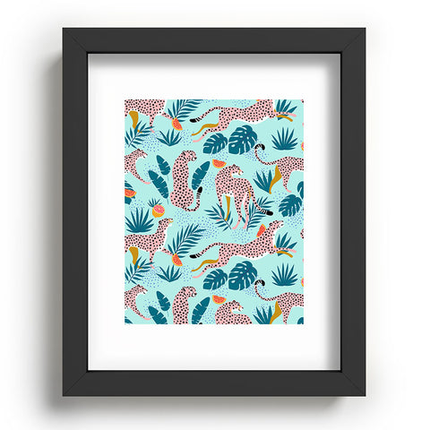 83 Oranges Cheetahs In Grapefruit Grove Recessed Framing Rectangle