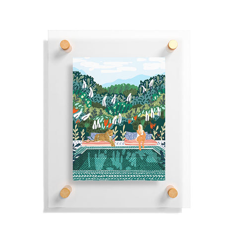 83 Oranges Chilling II Floating Acrylic Print