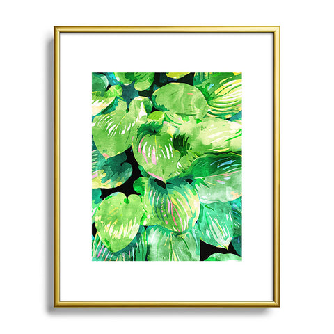 83 Oranges Colors Of The Jungle Metal Framed Art Print