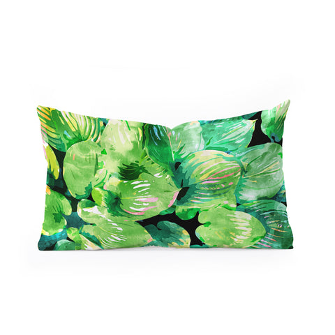 83 Oranges Colors Of The Jungle Oblong Throw Pillow