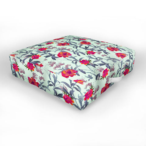 83 Oranges Come into Blossom Outdoor Floor Cushion