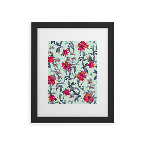 83 Oranges Come into Blossom Framed Art Print