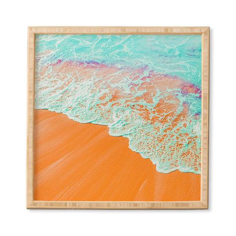 83 Oranges Coral Shore Framed Wall Art