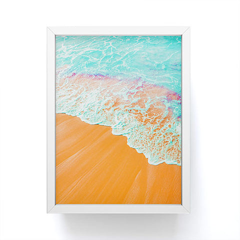 83 Oranges Coral Shore Framed Mini Art Print