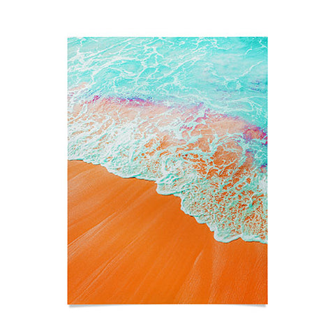 83 Oranges Coral Shore Poster
