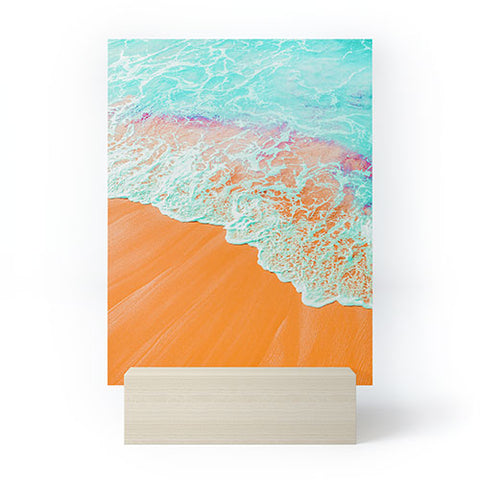 83 Oranges Coral Shore Mini Art Print