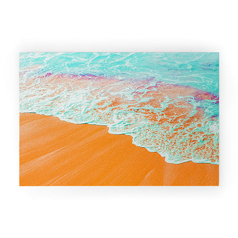 83 Oranges Coral Shore Welcome Mat