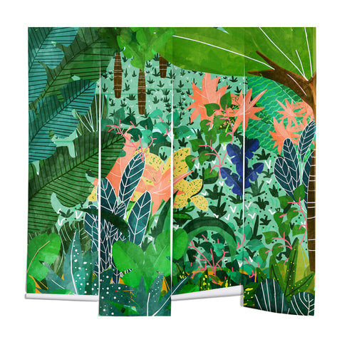 83 Oranges Dense Forest Wall Mural