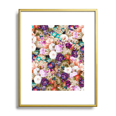 83 Oranges Eves Garden Metal Framed Art Print