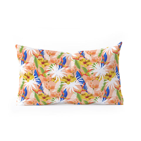 83 Oranges Expression and Purity Oblong Throw Pillow