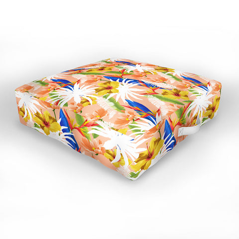 83 Oranges Expression and Purity Outdoor Floor Cushion