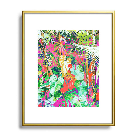 83 Oranges Find Me Where The Tropical Metal Framed Art Print