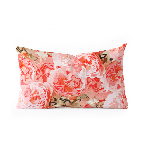 83 Oranges Fiona Floral Oblong Throw Pillow