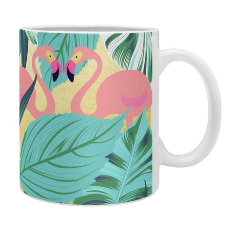 83 Oranges Flamingo Tropical Coffee Mug