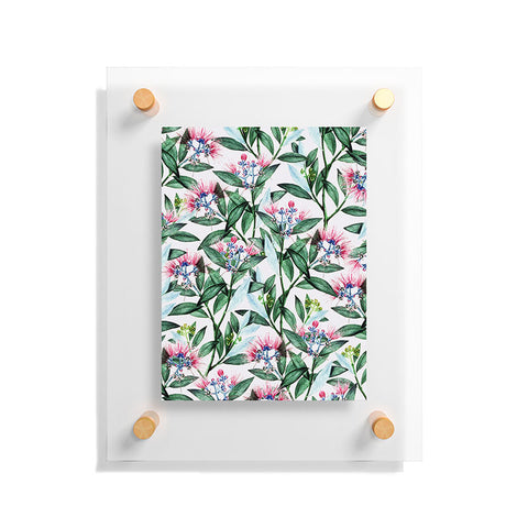 83 Oranges Floral Cure One Floating Acrylic Print