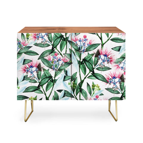 83 Oranges Floral Cure One Credenza