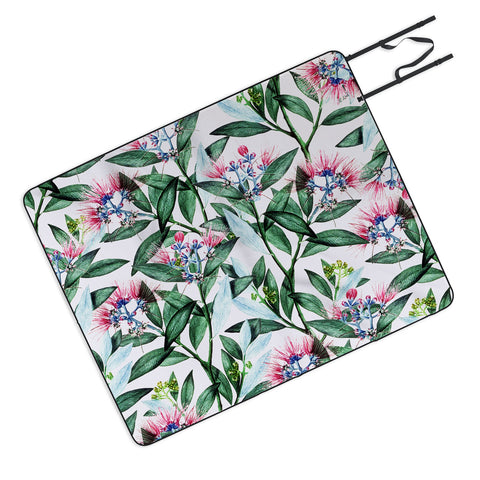 83 Oranges Floral Cure One Picnic Blanket